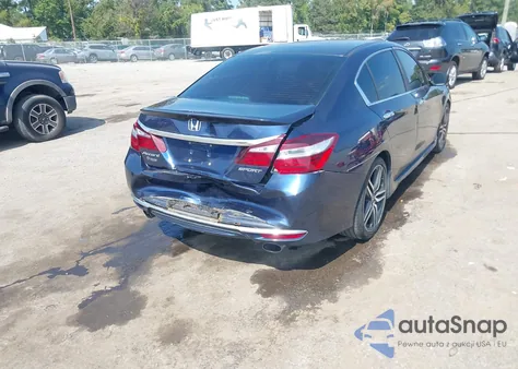 2016 Honda Accord Sport z USA, uszkodzony, nr VIN 1HGCR2F57GA135189